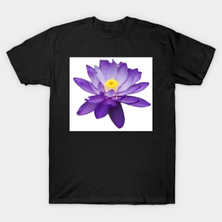 Purple Water Lily T-Shirt